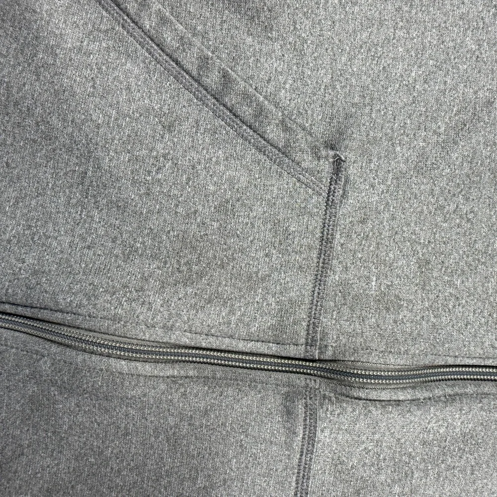Nike Hoodie Mens L Gray Therma-Fit Full Zip Mesh Hood Performance‎ Sweatshirt